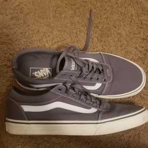 Grey vans sneakers